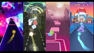 Blackpink - Playing with Fire | Tiles Hop vs Beat Roller vs Dancing Road vs Hop Ball. screenshot 1