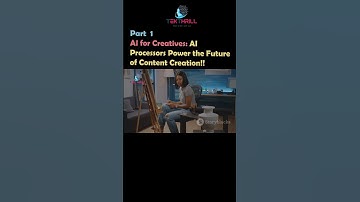AI for Creatives: AI Processors Power the Future of Content Creation! Part 1 #ai #viral #trending