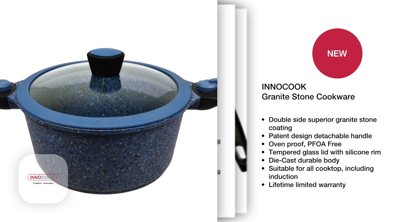 Innocook Granite Stone Cookware - YouTube