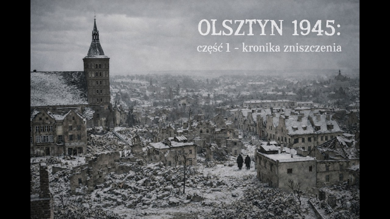 Olsztyn 1945: część 1 - kronika zniszczenia (part 1 - chronicle of destruction)