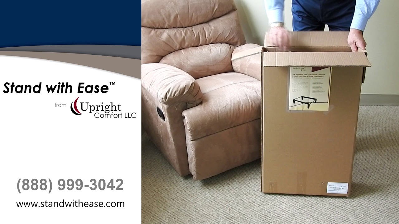Stand With Ease Chair Riser By Upright Comfort Youtube