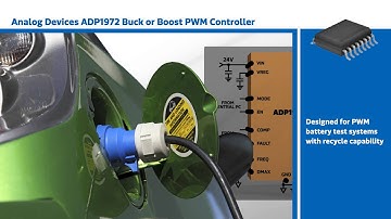 New This Week at Mouser Electronics – ADI ADP1972 Buck or Boost PWM Controller