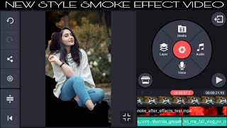 Details Smoke effect status video | How to create smoke effect video | kinemaster tutorial News