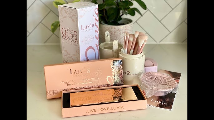 LUVIA COSMETICS ALL EYE WANT Eye Brush Set / ROMANTIC BAROQUE PALETTE / EYE  PRIMER. REVIEW & DEMO - YouTube