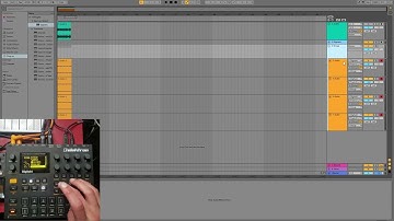 Recording DIGITAKT into OVERBRIDGE - how to control your FX