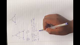 Grade 12 Euclidean geometry | Equiangular Triangle Theorem |#grade12maths #comedy #trending #maths