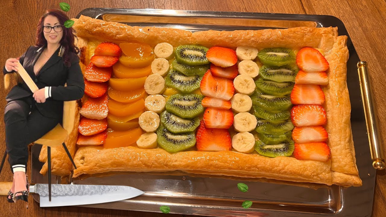 Tarte de frutas receita da Susana Correia