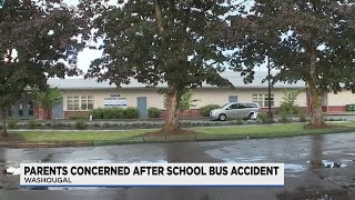 Parents demand answers after school bus accident in Washougal