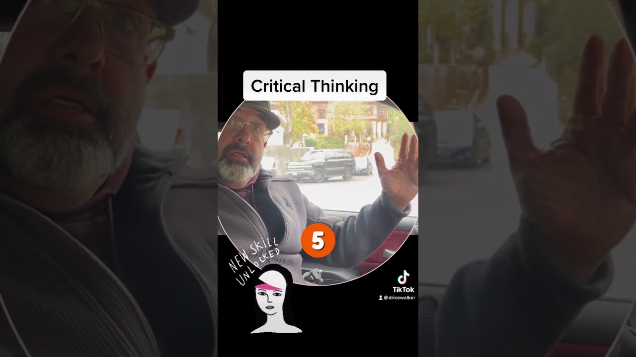 Critical thinking responding to a comment from 