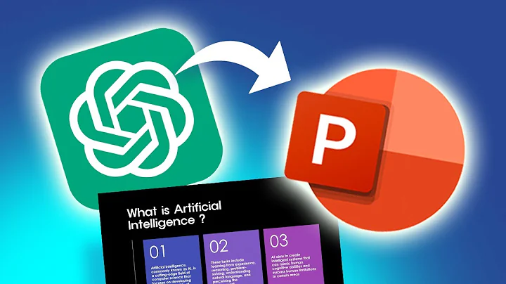 From CHATGPT to a POWERPOINT presentation! Step-by-step guide. 😨