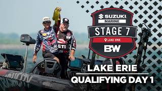 Bass Pro Tour | Stage 7 | Lake Erie | Qualifying Day 1 Highlights