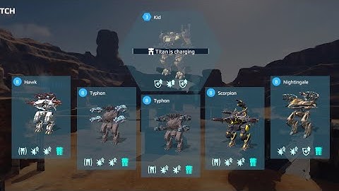 War Robots - New TYPHON Robot Gameplay On WR Test Server