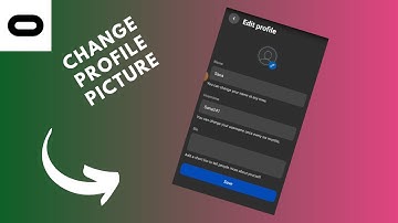 how to change profile picture on meta quest 2