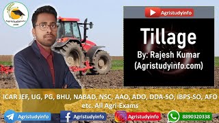 3 Types of Tillage || Tillage Important Fact for ICAR, JRF, BHU, PRE-PG, AAO ALL Agriculture exams