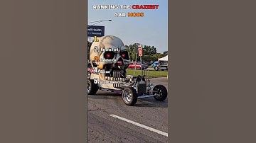 Ranking The Craziest Car Mods!! 🥶🤯😱 #shorts