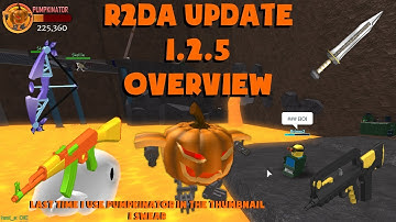 R2DA - Update 1.2.5 Overview