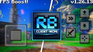RB Client for MCPE 1.26+ | Best PvP &amp; FPS Boost Pack ⚡🔥