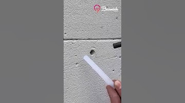 Aerated concrete screw trick #concrete #tricks #hacks
