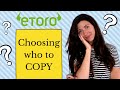 Etoro Copy Trading | How to choose Who to Copy | How I review the profiles of Popular Investors