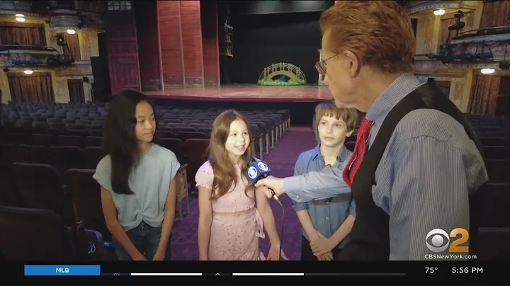Child actors from "The Music Man" talk sharing the...