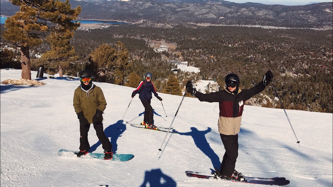 Big Bear Skiing Adventure YouTube