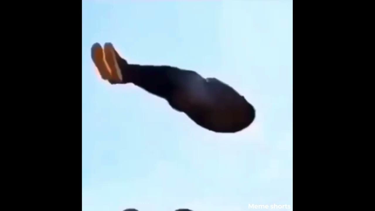 Floating man meme YouTube