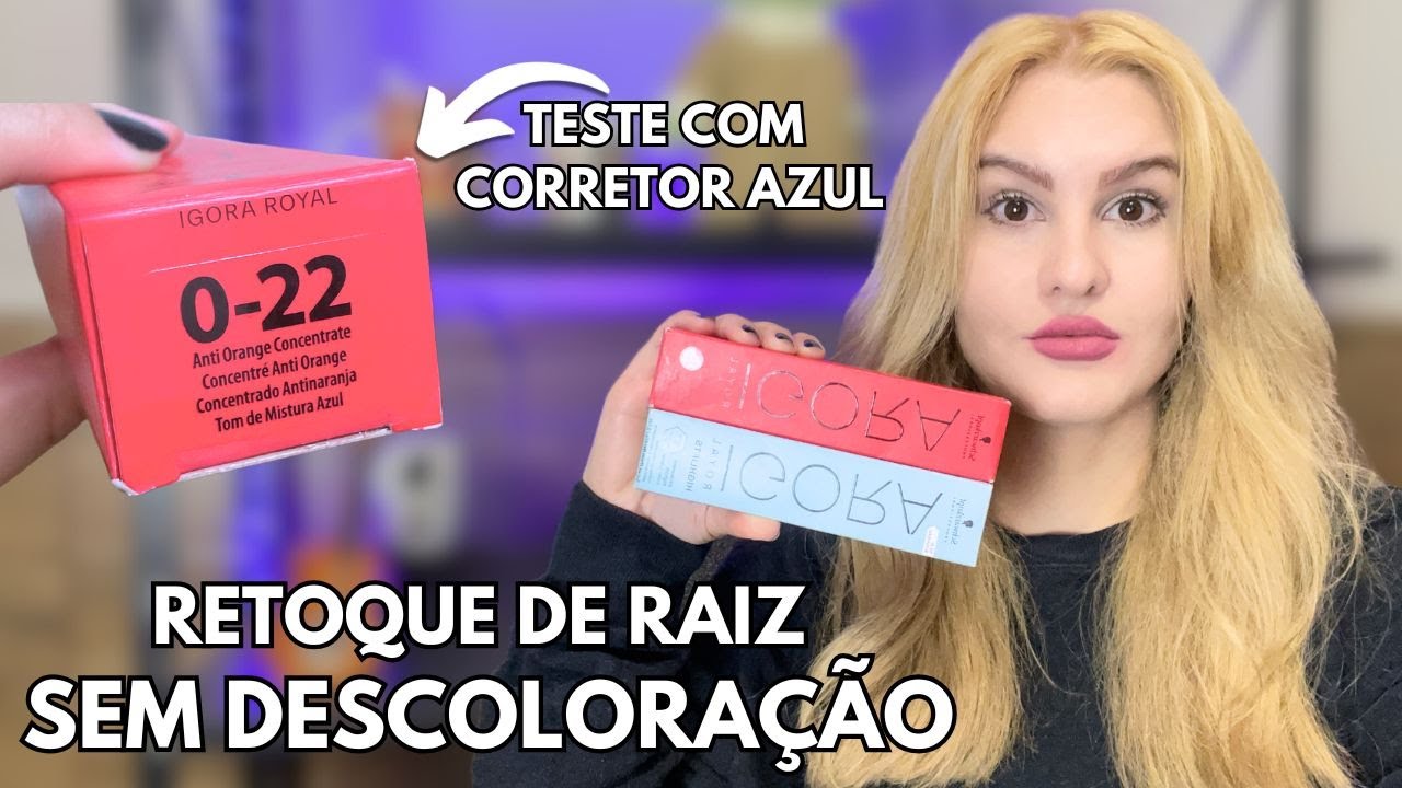 COMO RETOCAR RAIZ DO CABELO LOIRO SEM DESCOLORIR