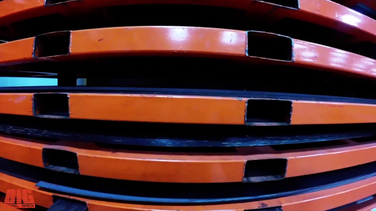 BIG STEEL RACK Sheet Metal Storage Solution - YouTube