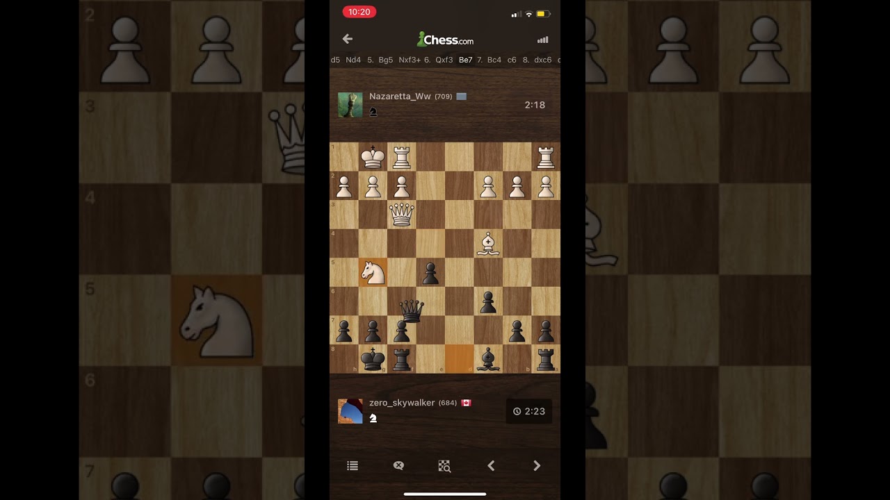 Blitz chess 