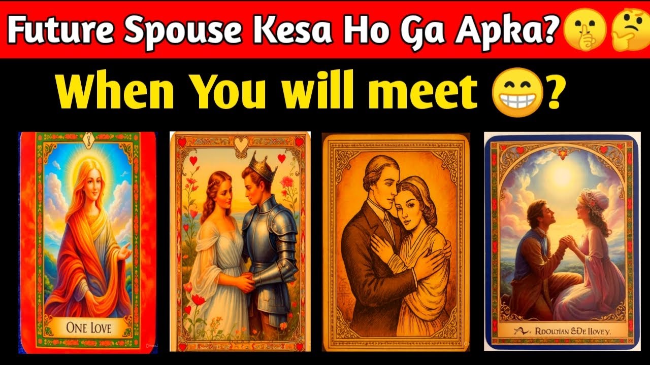 Future Spouse Kesa Ho Ga Apka ? When You will meet Your Future Partner 🤫😍 | Future Spouse Tarot
