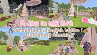 !`☘️A day in my life ; camping on Mount Sumbing 🏕️👩🏻‍🦯 drama #kawaiworld2023 #dramakawaiworld screenshot 4