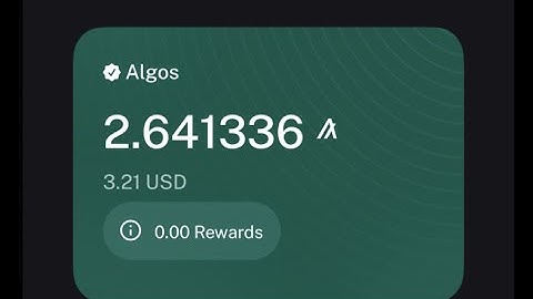 Transfer Algo between Coinbase and Official Algorand Wallet Tutorial