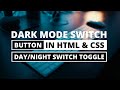 Animated Dark Mode Button using HTML CSS | CodingNepal