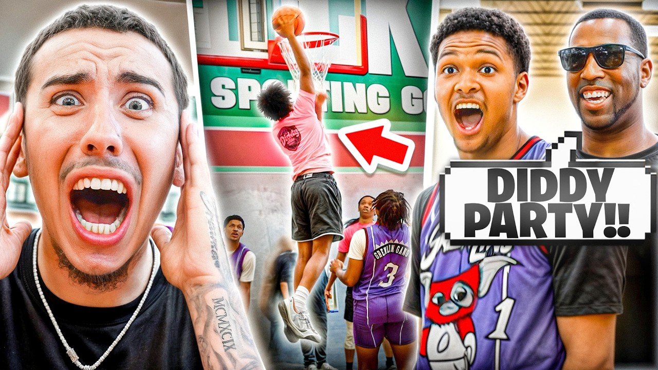WE PLAYED AGAINST DIDDY'S AAU TEAM & GOT HUMBLED BAD...
