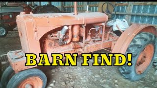 WILL IT START? ALLIS CHALMERS UNSTYLED WC RESCUE