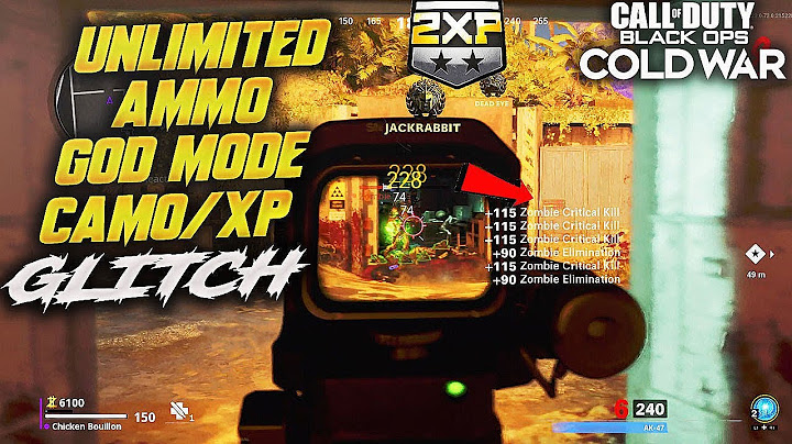 *NEW* COLD WAR FIREBASE Z GOD MODE UNLIMITED AMMO GLITCH!DARK AETHER WEAPON 2X XP GLITCH!AFTER 1.11!