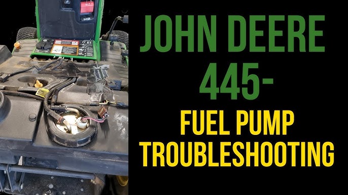 John Deere Fuel Pump Troubleshooting: Expert Tips & Solutions