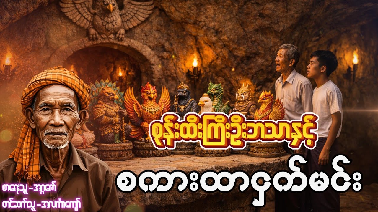 စုန်းထီးကြီးဦးဘသာနှင့်စကားထာငှက်မင်း၊ အတွဲ-၁၊ စာစဉ်-၁၁၉ #အဂ္ဂဇော် #အလင်္ကာကျော် #ဦးဘသာ