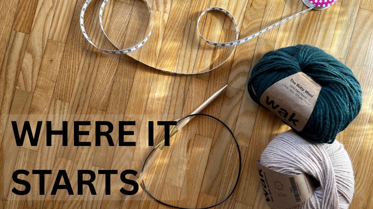 Starting a Colorwork Cardigan: Why This Idea Finally Stuck
