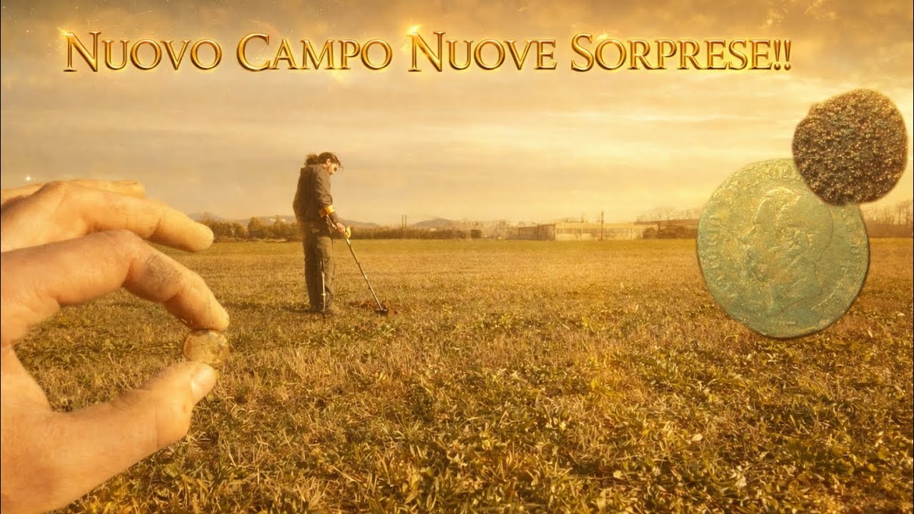HO SCELTO IL POSTO GIUSTO! -RICERCA METAL DETECTOR-CAMPO VERGINE