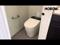 HOROW T38 Smart Toilet: Customize Bidet Settings, Temperature & Water Pressure for Ultimate Comfort