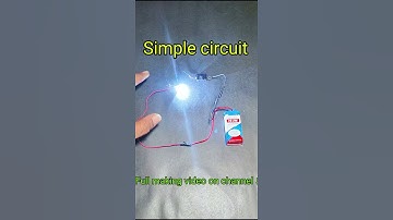 Simple circuit science project #shortsfeed #shorts #short #shortvideo #youtubeshorts #schoolproject