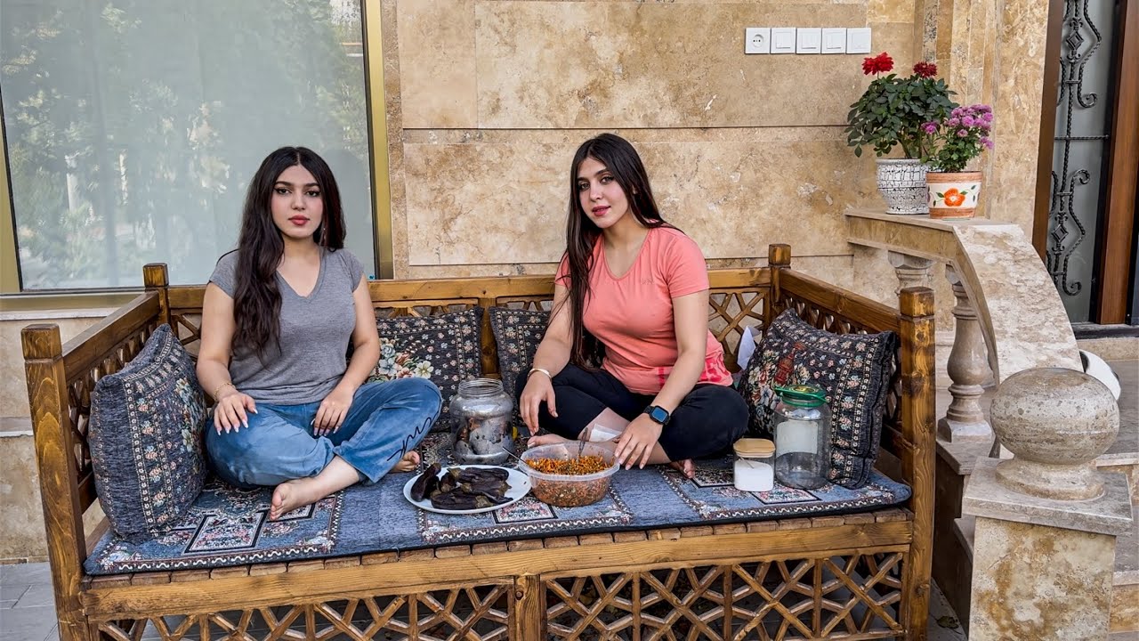 Simple Life Vlog | Making Stuffed Eggplant Pickles 🍆& Cooking Chicken with Potatoes