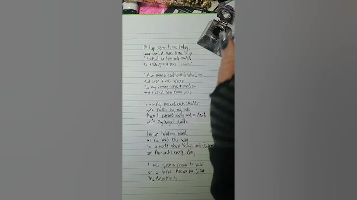 Poem 'Phillip came to me today' by Joanne Boyle
