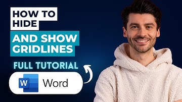 How to Hide and Show Gridlines in Microsoft Word [2025 Guide]