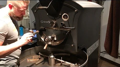 Machine TV: Coffee Roasting with a Giesen W15 roas...