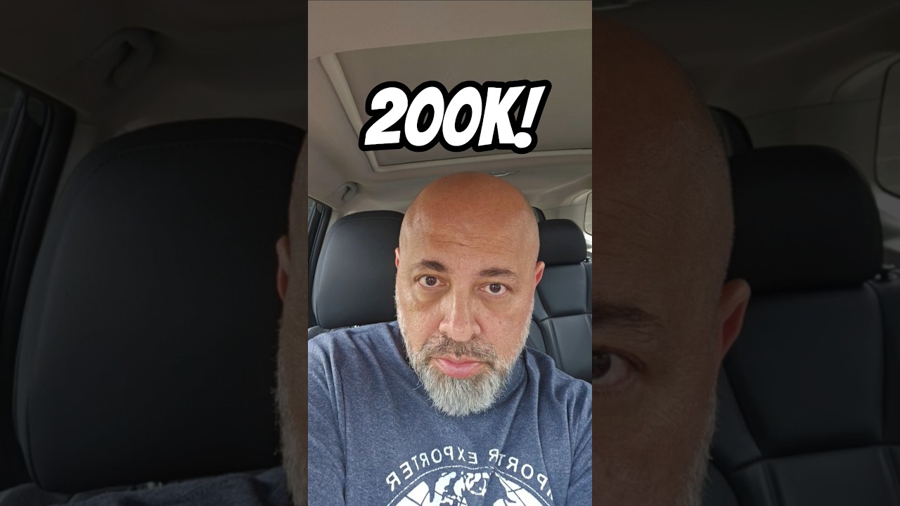 Thank you for getting me to 200k subscribers!  #subscribers #thankyou