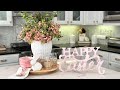 New spring decor  how to style your home for spring  decorate with me