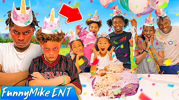 JEALOUS BROTHERS CRASHES LIL SISTER BIRTHDAY PARTY!!🥳🥺 | FunnyMike