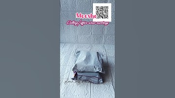 check description for the link or take ss from the short with QR and search the ss on meesho app 🌹